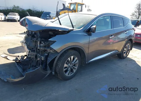 2016 Nissan Murano S z USA, uszkodzony, nr VIN 5N1AZ2MG1GN157462